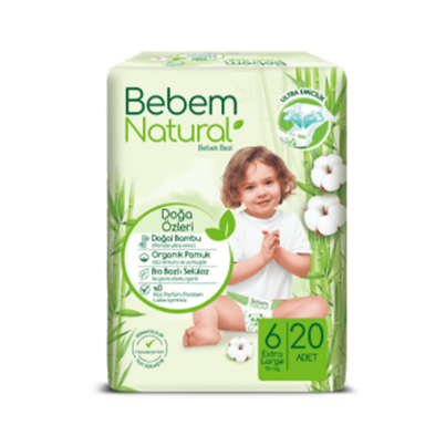 Bebem Natural Size 6 Extra Large
